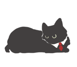 Amazing Black Cat sticker #9136555