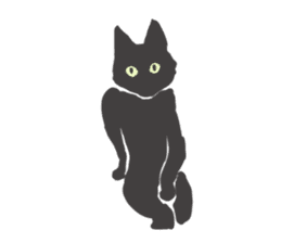 Amazing Black Cat sticker #9136564