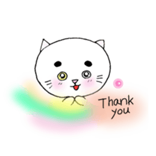 Happiness cats sticker #9136569