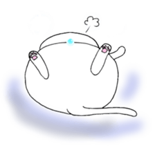 Happiness cats sticker #9136570