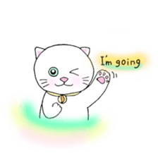 Happiness cats sticker #9136572