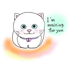 Happiness cats sticker #9136588