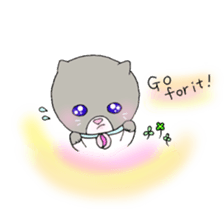 Happiness cats sticker #9136590