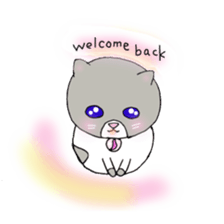 Happiness cats sticker #9136594