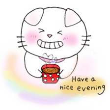 Happiness cats sticker #9136607