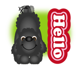 Black dog bikke part.2 sticker #9137249