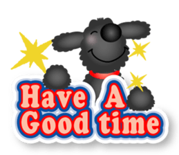 Black dog bikke part.2 sticker #9137257