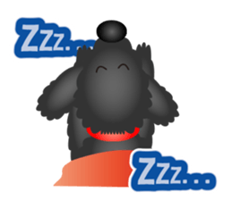 Black dog bikke part.2 sticker #9137269