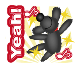 Black dog bikke part.2 sticker #9137275