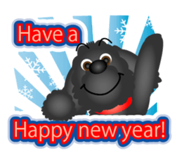 Black dog bikke part.2 sticker #9137286