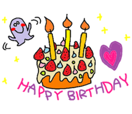 Obake-chan sticker sticker #9138016