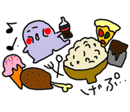 Obake-chan sticker sticker #9138029