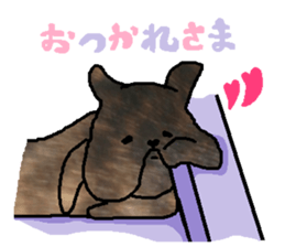 Dairy French Bulldog stickers sticker #9139174