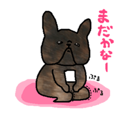 Dairy French Bulldog stickers sticker #9139178