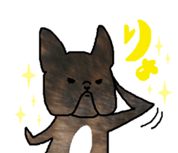 Dairy French Bulldog stickers sticker #9139181