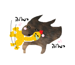 Dairy French Bulldog stickers sticker #9139203