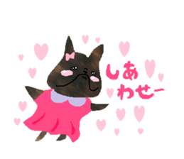 Dairy French Bulldog stickers sticker #9139206