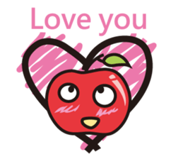 Apple's talk(English) sticker #9139539