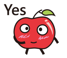 Apple's talk(English) sticker #9139541