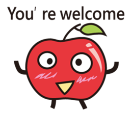 Apple's talk(English) sticker #9139543