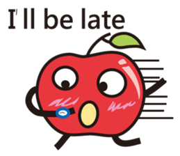Apple's talk(English) sticker #9139553