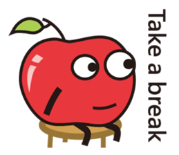 Apple's talk(English) sticker #9139559