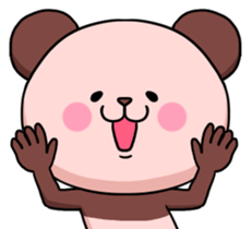 Pink Panda! sticker #9139856