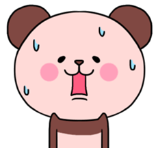 Pink Panda! sticker #9139859