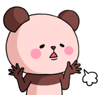 Pink Panda! sticker #9139863