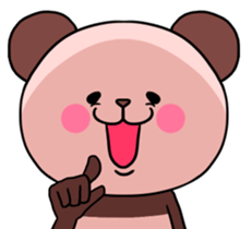 Pink Panda! sticker #9139883