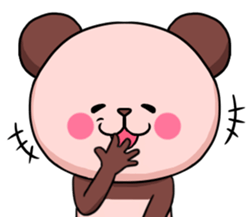 Pink Panda! sticker #9139885