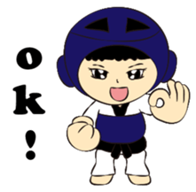 Taekwondo soldier sticker #9140309