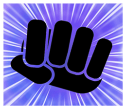 Let's talk by hand sticker #9140736