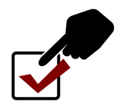 Let's talk by hand sticker #9140745