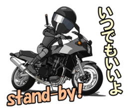 Ninja man rider sticker #9141090