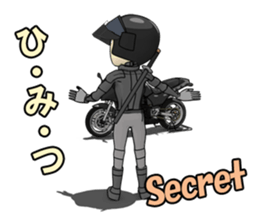 Ninja man rider sticker #9141096