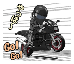 Ninja man rider sticker #9141101