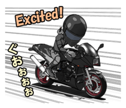 Ninja man rider sticker #9141102