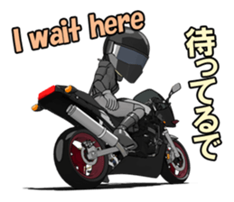 Ninja man rider sticker #9141117