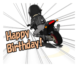 Ninja man rider sticker #9141120