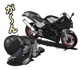Ninja man rider sticker #9141126