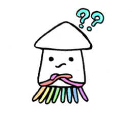 feelings of squid in everyday life sticker #9141912