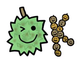 Thai Fruits sticker #9142014