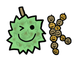 Thai Fruits sticker #9142014
