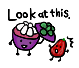 Thai Fruits sticker #9142036