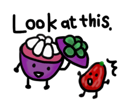 Thai Fruits sticker #9142036