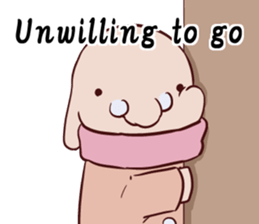 Round guy's face English edition sticker #9142748