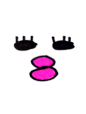 Cod roe lips sticker #9143249