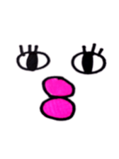 Cod roe lips sticker #9143250