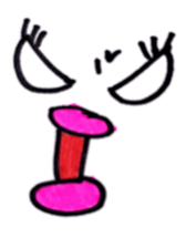 Cod roe lips sticker #9143253